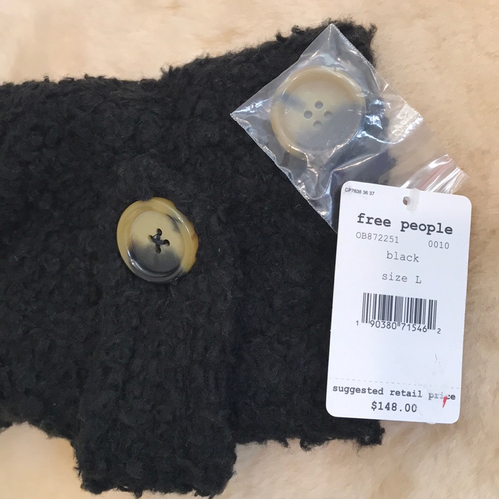 Free People So Soft Faux Shearling Teddy Coat.XS,L - Picture 8 of 9